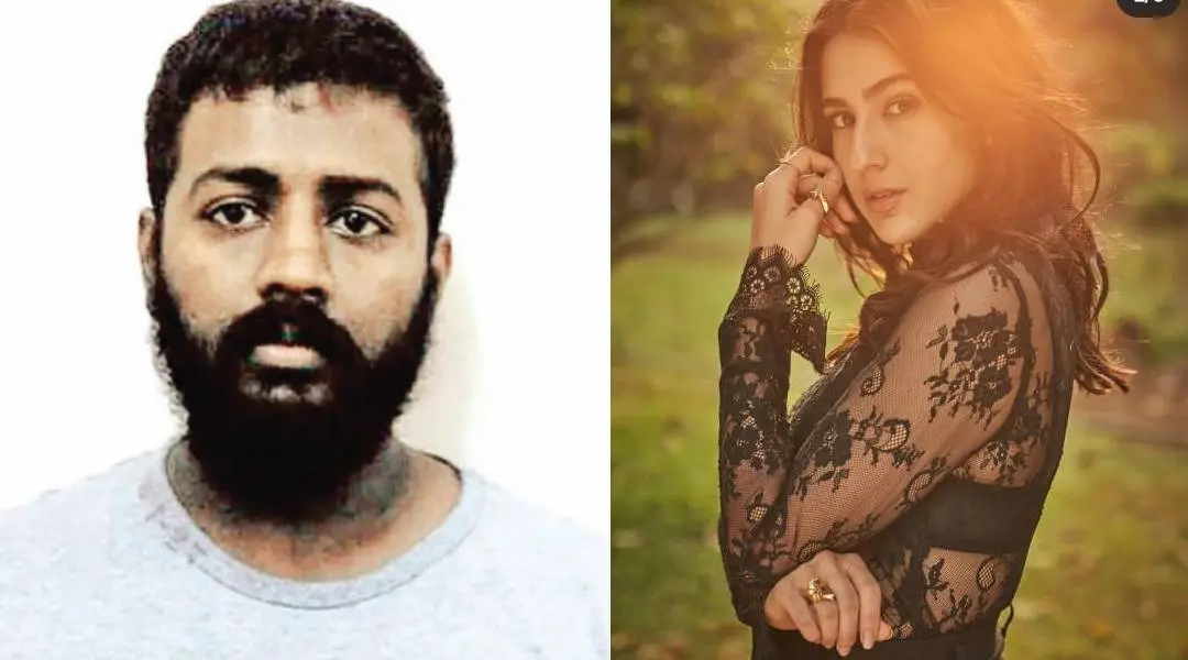 സുകേഷ് ചന്ദ്രശേഖര്‍, സാറാ അലി ഖാന്‍ | Photo: Mathrubhumi & Instagram/saraalikhan95
