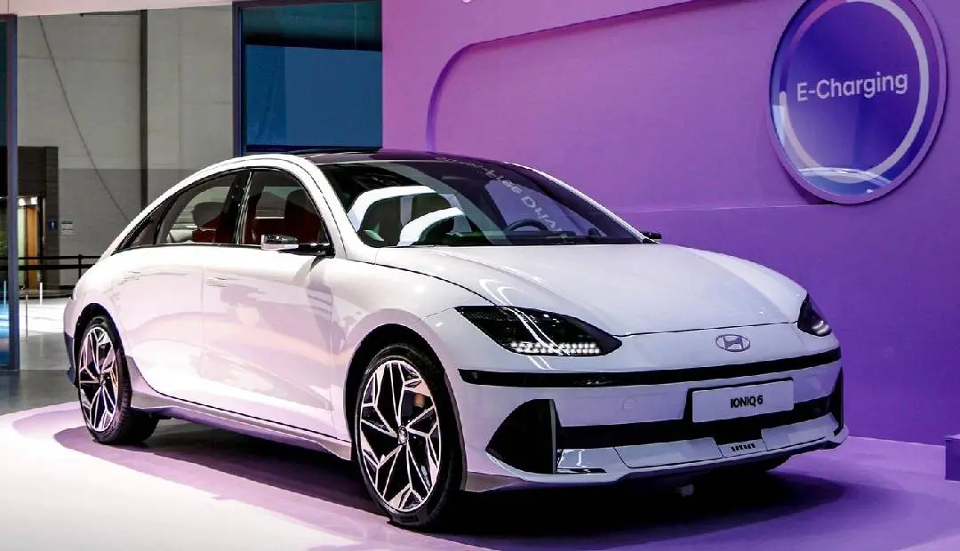 ഹ്യുണ്ടായി അയോണിക്-6 | Photo: Hyundai