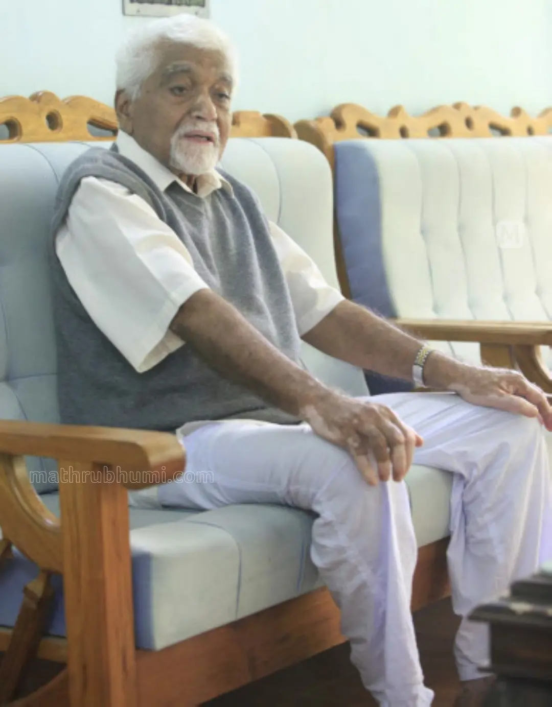 ബര്ലിന് കുഞ്ഞനന്തന് നായര് | ഫോട്ടോ: സിദ്ദിക്കുല് അക്ബര് / മാതൃഭൂമി