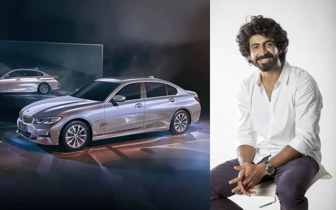 ബിഎംഡബ്ല്യു 3 സീരിസ് കാർ, റോഷൻ മാത്യു | ഫോട്ടോ: www.instagram.com/bmwevmautokraft/, മാതൃഭൂമി