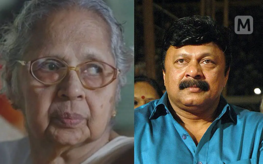 അന്നമ്മ ചാണ്ടി, ലാലു അലക്സ് | ഫോട്ടോ: സ്ക്രീൻഗ്രാബ്, മാതൃഭൂമി ലൈബ്രറി