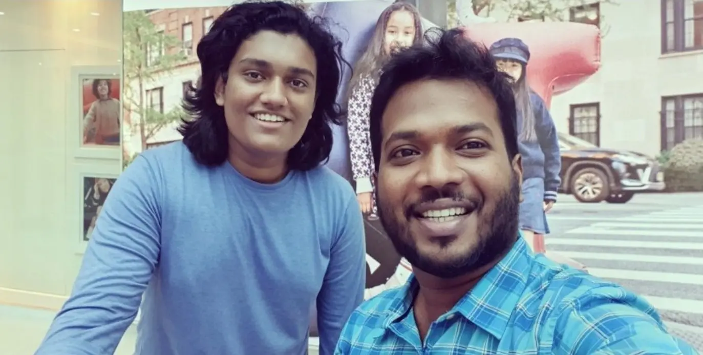 കെ.ആര്‍. രാജേഷും കുര്യന്‍ ആദവും