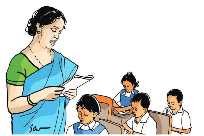 ഓരോ കുട്ടിയെയും ചേർത്ത് പിടിച്ച് ആശ്വസിപ്പിച്ച് ടീച്ചർ അവരിലേയ്ക്ക് ഇറങ്ങി ചെല്ലും, ഒരമ്മയെ പോലെ...