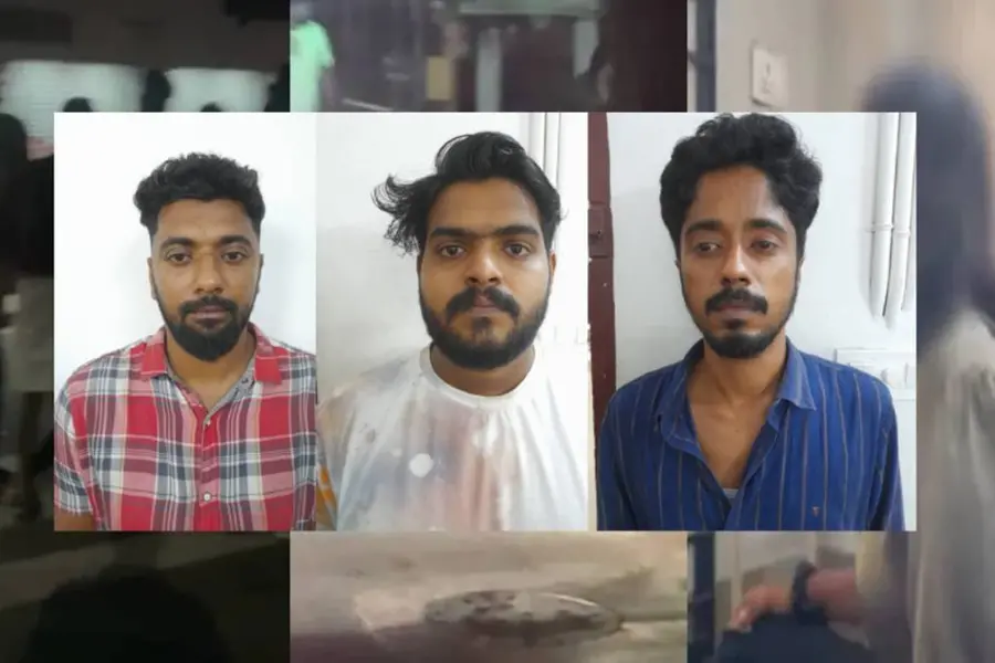 കോളേജ് വിദ്യാര്ഥികളെ നടുറോഡില് തടഞ്ഞ് മര്ദിച്ച കേസ്: പ്രതികളുടെ അറസ്റ്റ് രേഖപ്പെടുത്തി