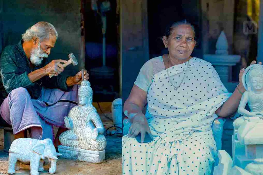 ശില്പങ്ങളുടെ കുറുക്കന്‍പാറ; കൃഷ്ണശിലകള്‍ ഇവിടെ ദേവരൂപങ്ങളായി മാറുന്നു