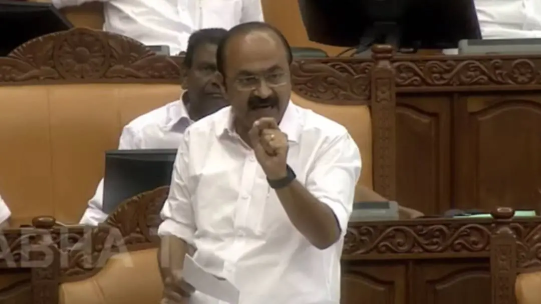 പ്രതിപക്ഷ നേതാവ് വി.ഡി. സതീശന് | Photo: Screengrab/Sabha TV