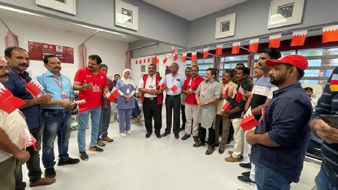 ബഹ്റൈന് പ്രതിഭ സംഘടിപ്പിച്ച രക്തദാന ക്യാമ്പ്