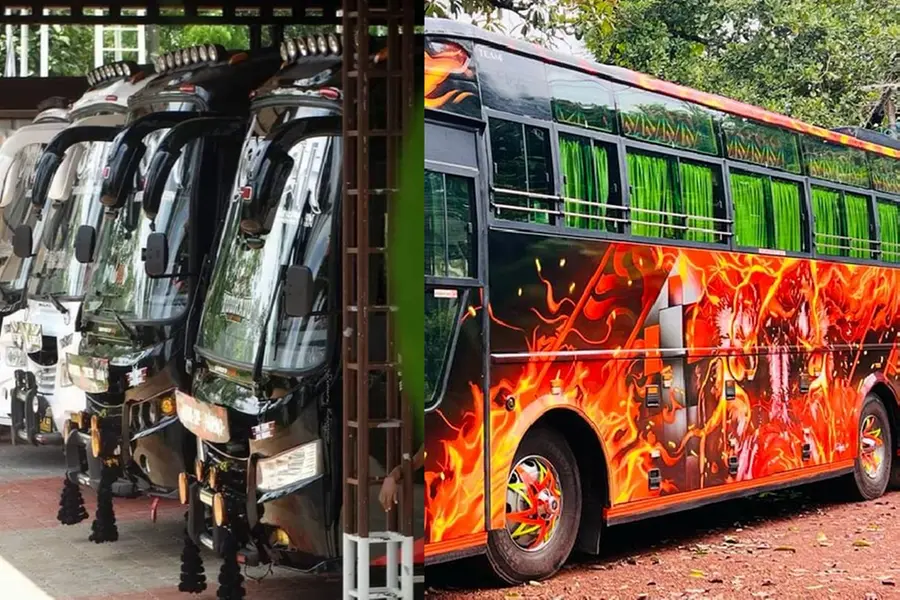 ബസിന്റെ നിറവും അപകടവും തമ്മില് എന്ത് ബന്ധം, വെള്ളയടിച്ചാല് സേഫാകുമോ...