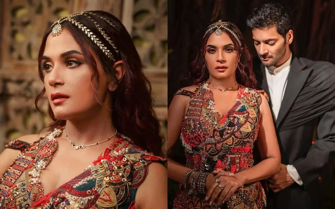 റിച്ച ഛദ്ദയും അലി ഫസലും വിവാഹ വിരുന്നില് | Photo: instagram/ richa chadha