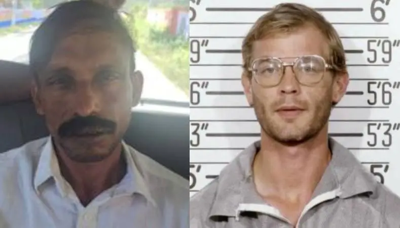 ഇലന്തൂര് കൊലപാതകക്കേസിലെ പ്രതി ഷാഫി, അമേരിക്കന് പരമ്പര കൊലയാളി ജെഫ്രി ഡാമര്