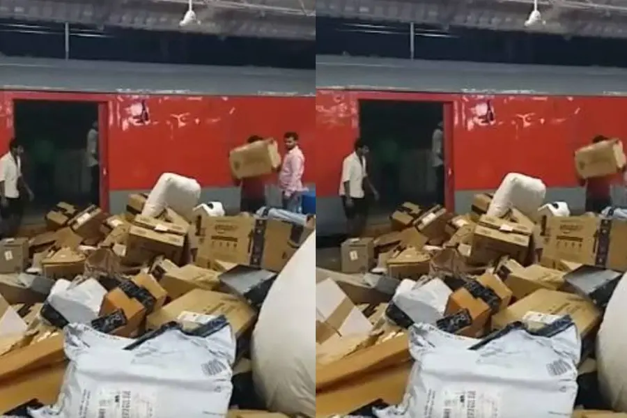 ആമസോണ്, ഫ്ലിപ്കാര്ട്ട് പാഴ്സലുകള് വലിച്ചെറിഞ്ഞ് ജീവനക്കാര്; ഉപഭോക്താക്കളെ ഞെട്ടിക്കുന്ന വീഡിയോ
