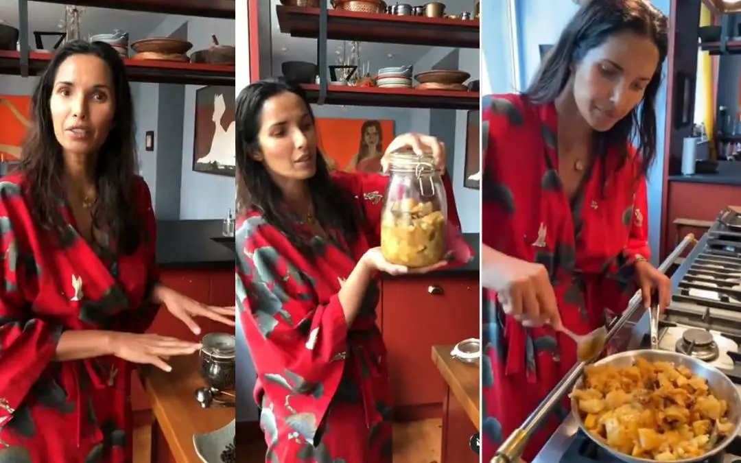 പദ്മ ലക്ഷ്മി ഇന്സ്റ്റഗ്രാമില് പങ്കുവെച്ച വീഡിയോയില് നിന്ന്
