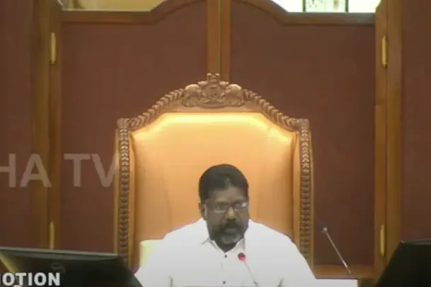 'സ്ത്രീത്വത്തെ അവഹേളിക്കുന്ന ദുര്യോധനന്മാരും ദുശ്ശാസ്സനന്മാരുമുള്ള കൗരവസഭയല്ല ഇത് നിയമസഭയാണ്'