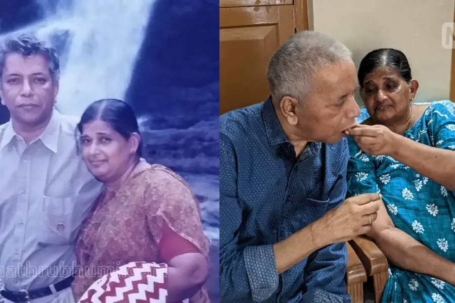 'സ്കറിയാ സാറിന്റെ മേരിക്കുട്ടി വീല്ച്ചെയറില് ഇരുന്നുകൊണ്ട് തന്റെ കുഞ്ഞൂഞ്ഞിനെ നോക്കി'