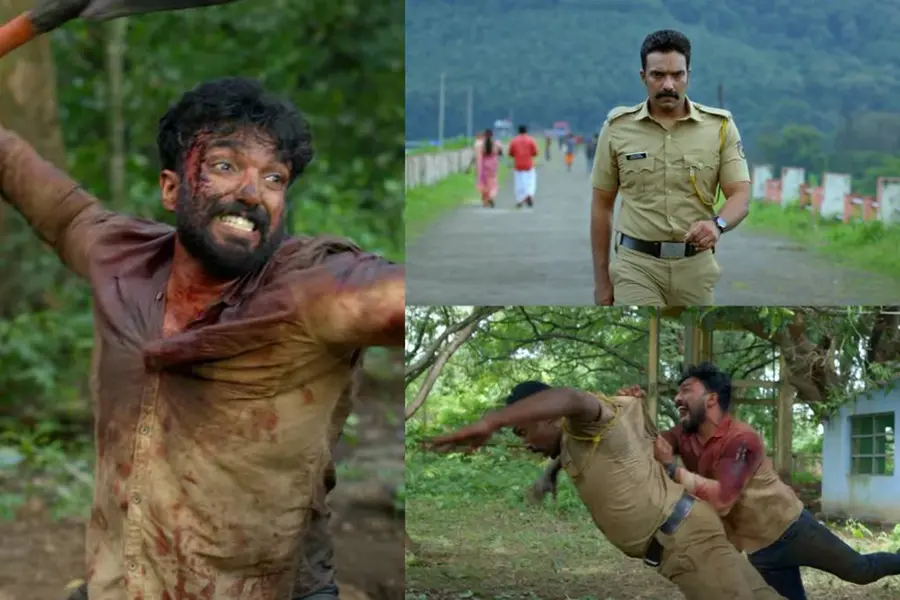'അവനെ അടിച്ച കൈകൊണ്ട് തന്നെ എനിക്കവനെ സല്യൂട്ടടിക്കണം'; തേരിന്റെ ആക്ഷൻ ട്രെയിലർ