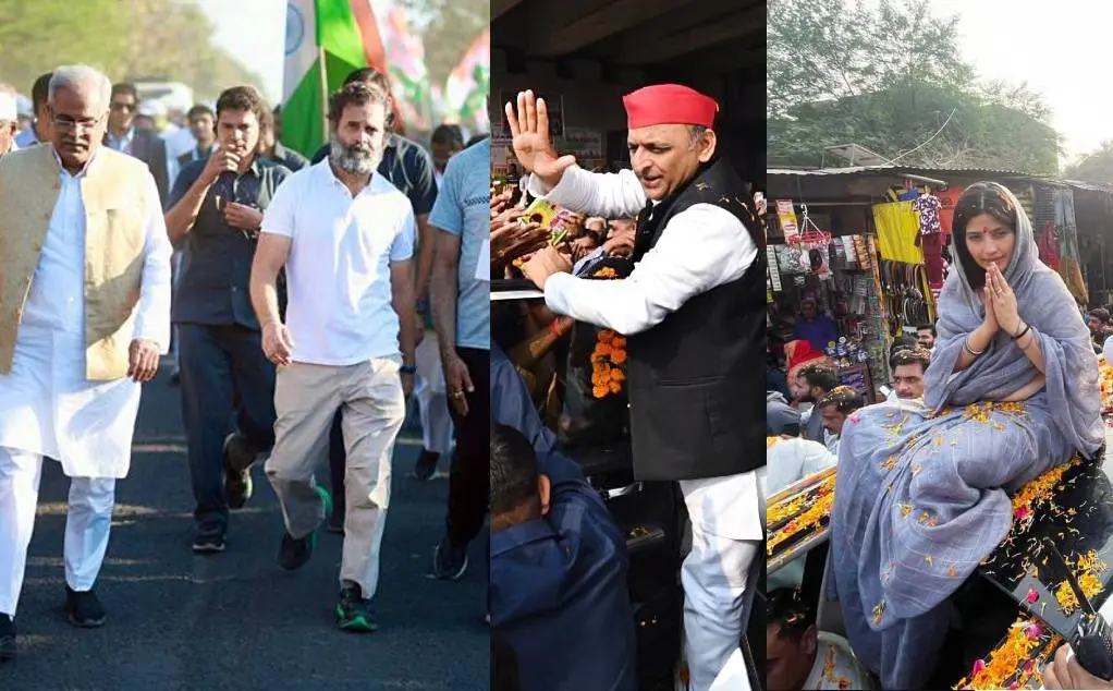 എസ്പി-കോണ്ഗ്രസ് നേതാക്കള് |ഫോട്ടോ:PTI