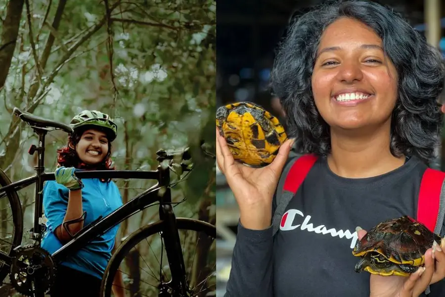 സൈക്കിളിൽ ഗൾഫ് വഴി ആഫ്രിക്കയിലേക്ക്; 22ാം വയസ്സിൽ സ്വപ്നയാത്രക്കിറങ്ങി അരുണിമ
