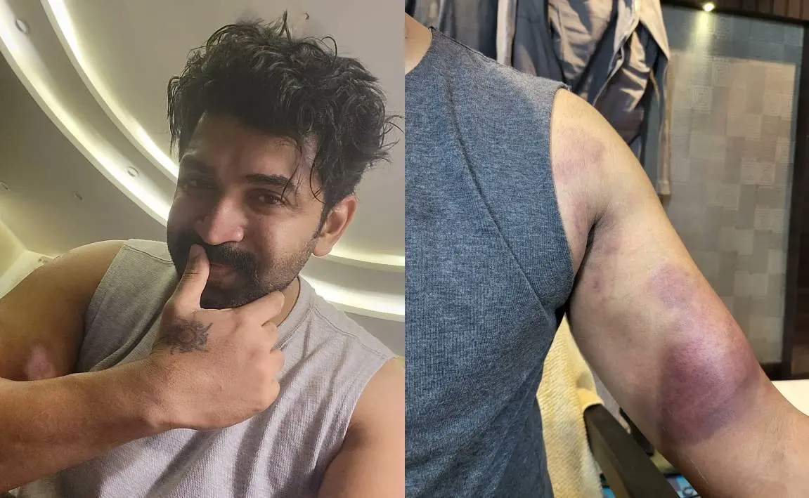 അരുണ്‍ വിജയ് പങ്കുവെച്ച ചിത്രം | Photo: Twitter:@arunvijayno1