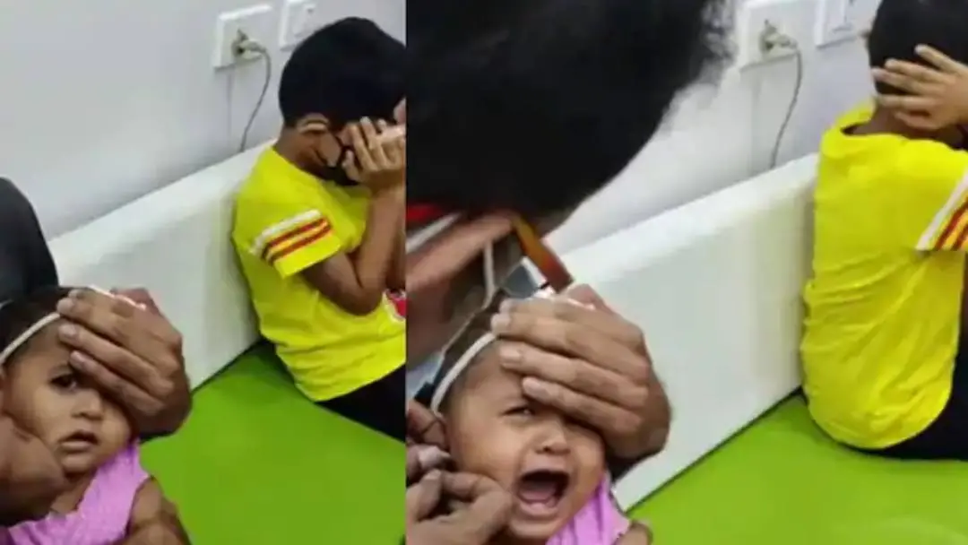 വൈറല്‍ വീഡിയോയില്‍ നിന്നുള്ള രംഗം | Photo: Instagram/ Anju Maria