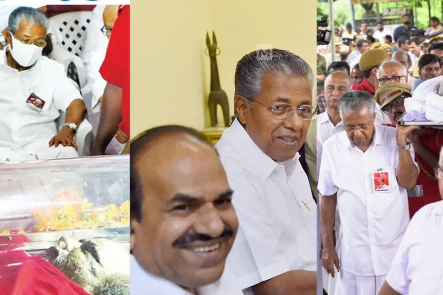 ചിതയിലേക്കെത്തും വരെ പ്രിയസഖാവിനൊപ്പം തന്നെ,അടക്കിവെച്ച വിതുമ്പല് ഒടുവില് വിങ്ങിപ്പൊട്ടലിലേക്ക്