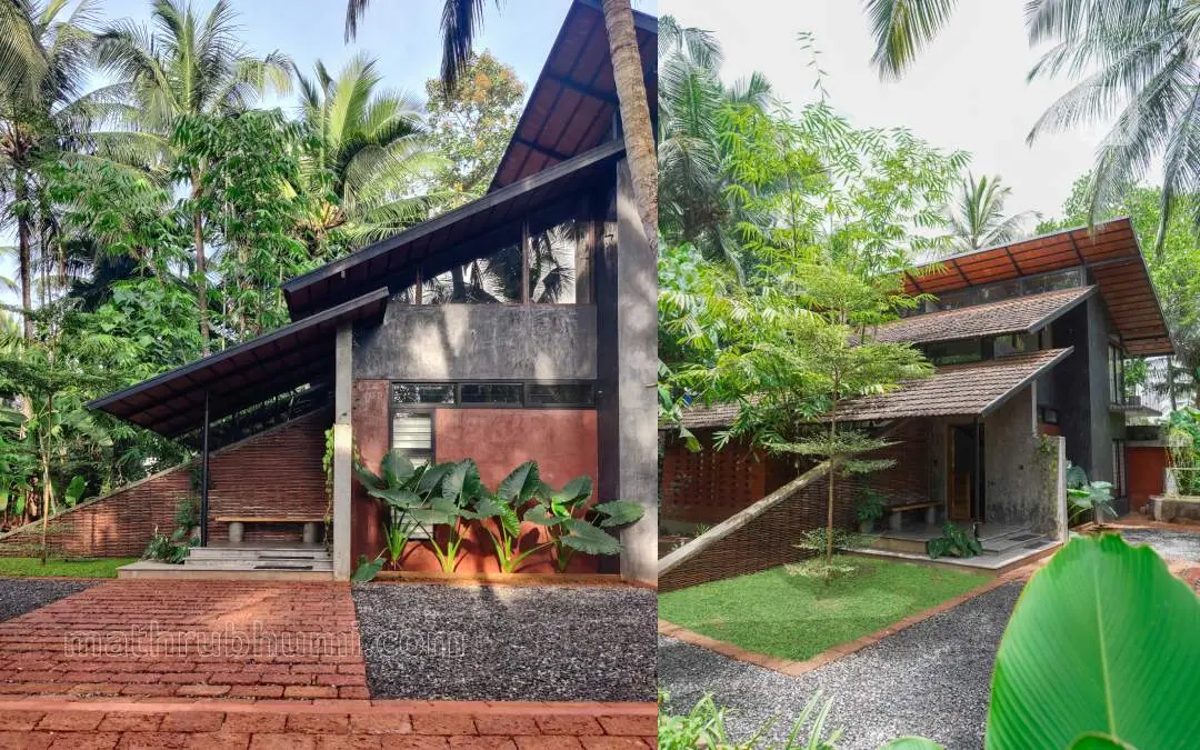 മലപ്പുറം ജില്ലയിലെ തിരൂരിന് സമീപം കാരത്തൂരിൽ പണികഴിപ്പിച്ച വീട്