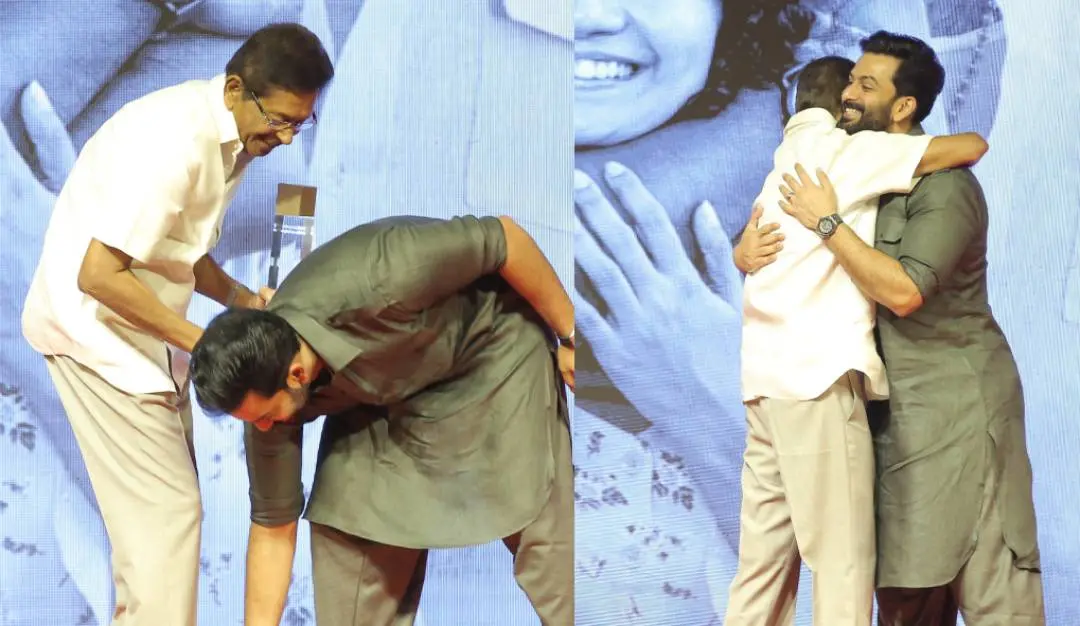 കാപ്പയുടെ ലോഞ്ചിങ് ചടങ്ങില് പൃഥ്വിരാജും ഫാസിലും