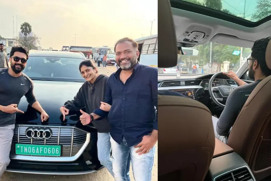 ആദ്യ ഇലക്ട്രിക് വാഹനം; ഔഡി ഇ-ട്രോണ് 55 സ്വന്തമാക്കി സുരൈറൈ പോട്ര് സംവിധായിക