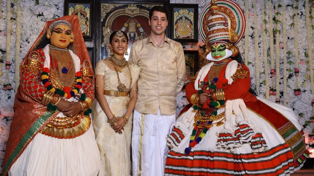 സോഹന് റോയിയുടെ മകള് നിര്മ്മാല്യയും ഭര്ത്താവ് ഗില്ബെര്ട്ടോയും|photo:special arrangement
