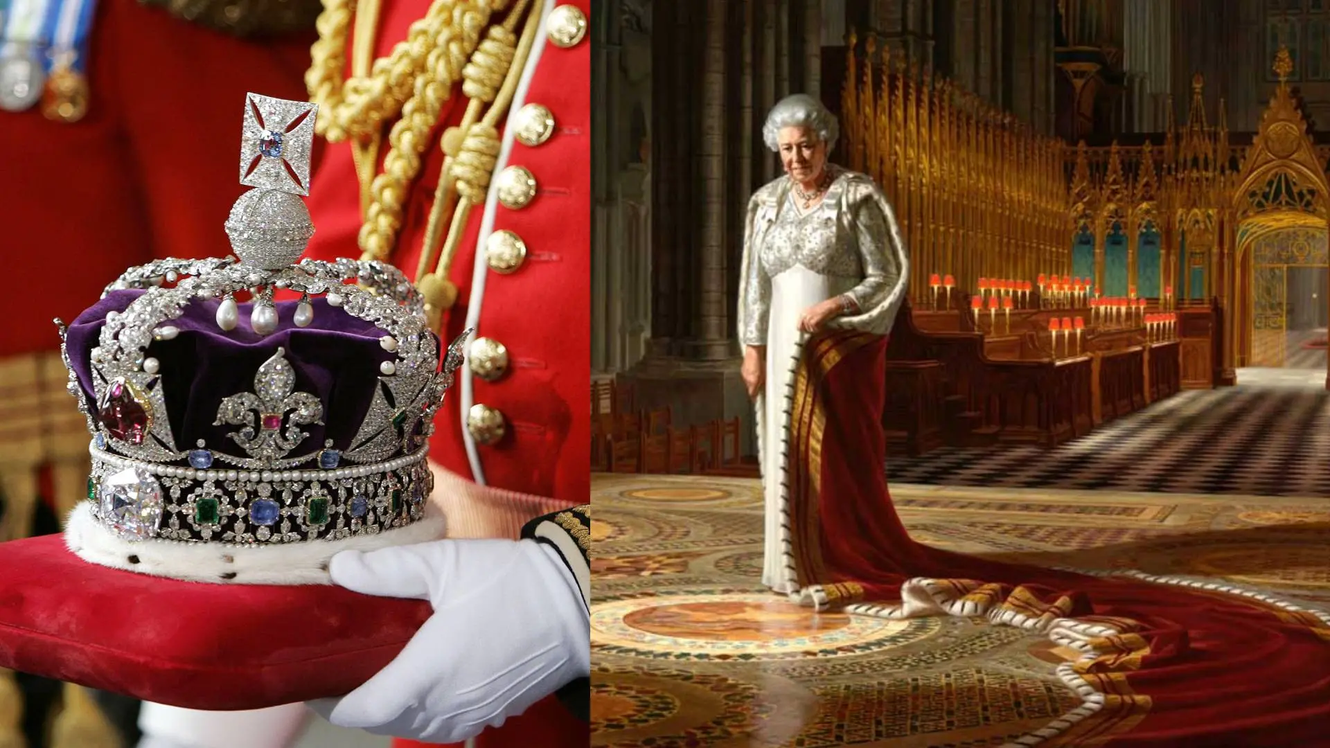 Queen Elizabeth II's crown | Photo: AFP/ https://twitter.com/wabbey