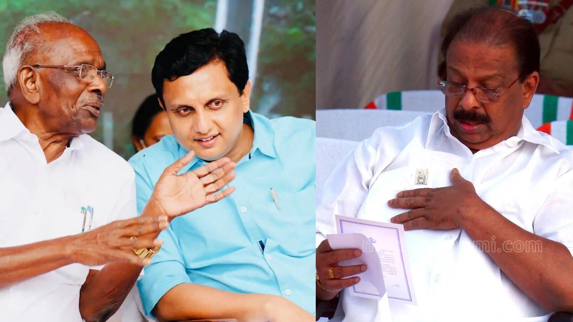 എം.എം മണിയും പിഎ മുഹമ്മദ് റിയാസും, കെ സുധാകരൻ | Photo: https://www.facebook.com/PAMuhammadRiyas, മാതൃഭൂമി