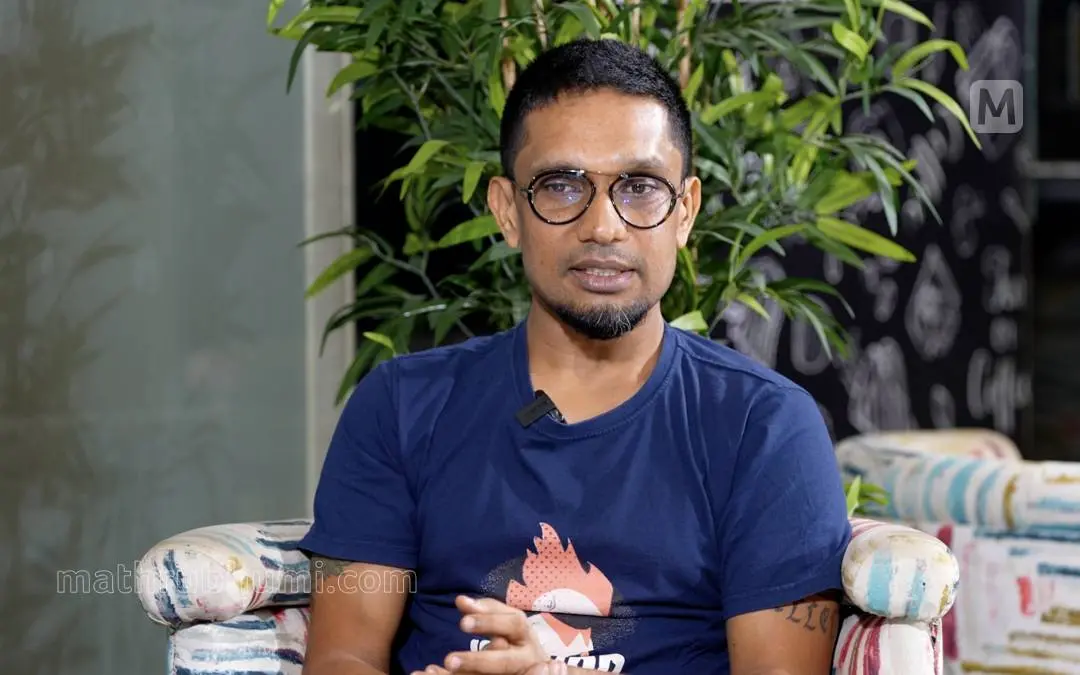 ചട്ടമ്പിയുടെ സംവിധായകൻ അഭിലാഷ് എസ് കുമാർ | ഫോട്ടോ: ഷഹീർ. സി.എച്ച് \ മാതൃഭൂമി