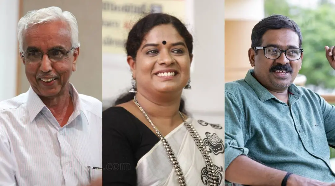 ഇ.വി രാമകൃഷ്ണന്, ആര്. രാജശ്രീ, അജയ് പി. മങ്ങാട്