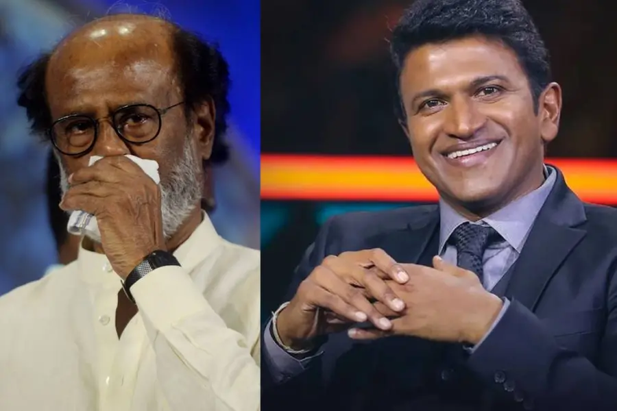 പുനീതിന്റെ സംസ്കാരചടങ്ങില് പങ്കെടുക്കാനായില്ല; വികാരാധീനനായി രജനീകാന്ത്