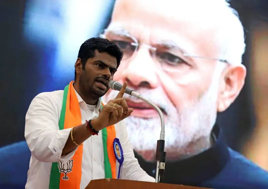കെ. അണ്ണാമലൈ | Photo: PTI