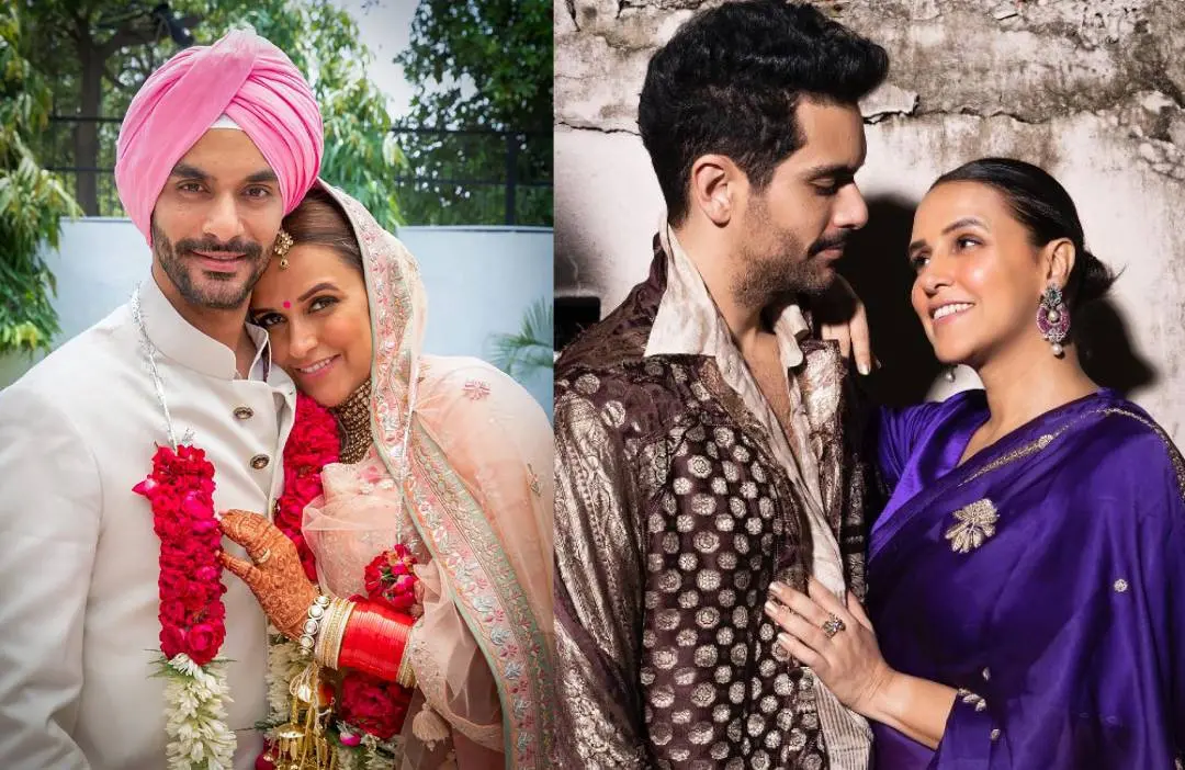 നേഹ ധൂപിയയും അങ്കത് ബേദിയും | Photo: PTI/ instagram/ neha dhupia