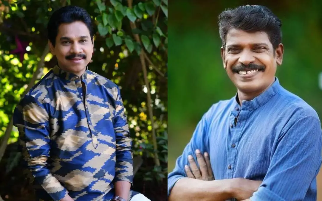 വിനോദ് കോവൂർ, കൊല്ലം സുധി | ഫോട്ടോ: www.facebook.com/actorvinodkovoor, www.facebook.com/kollam.sudhi.1