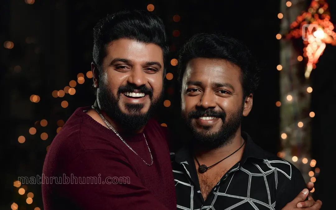 ബിബിൻ ജോർജും വിഷ്ണു ഉണ്ണിക്കൃഷ്ണനും | ഫോട്ടോ: ജെഫിൻ ബിജോയ് \ മാതൃഭൂമി