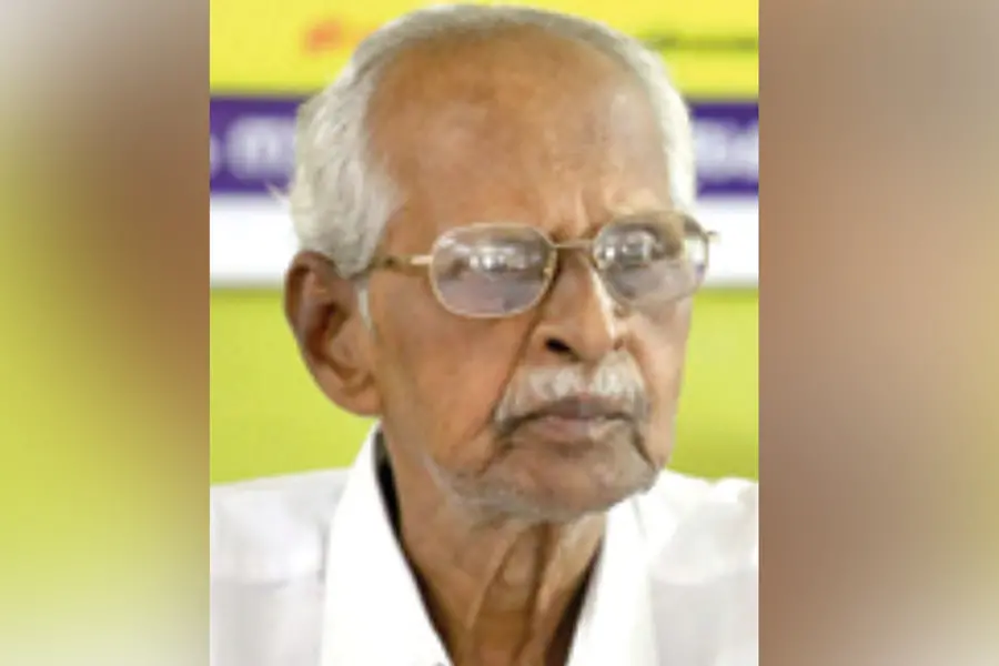 വെള്ളായണി അര്ജുനന് നവതിയില്; അഞ്ച് പുസ്തകം പ്രകാശിപ്പിച്ച് ആഘോഷം