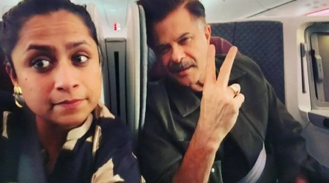 അനില് കപൂറിനൊപ്പം ശിഖ മിത്തല് | Photo: instagram/ Shikha Mittal