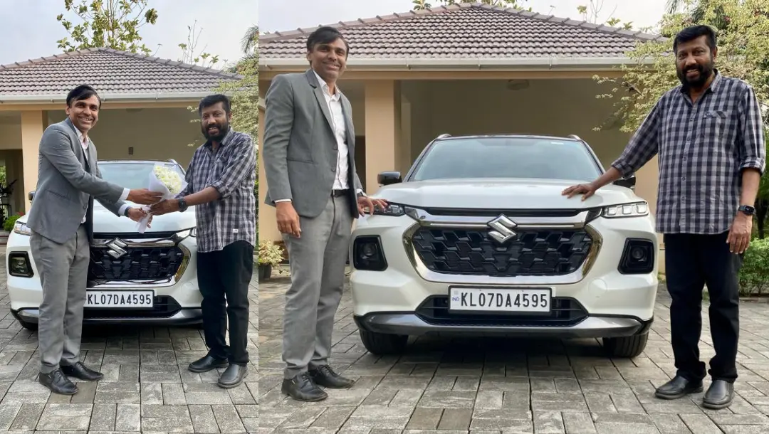 സംവിധായകന് സിദ്ദിഖ് വാഹനം ഏറ്റുവാങ്ങുന്നു | Photo: Social Media