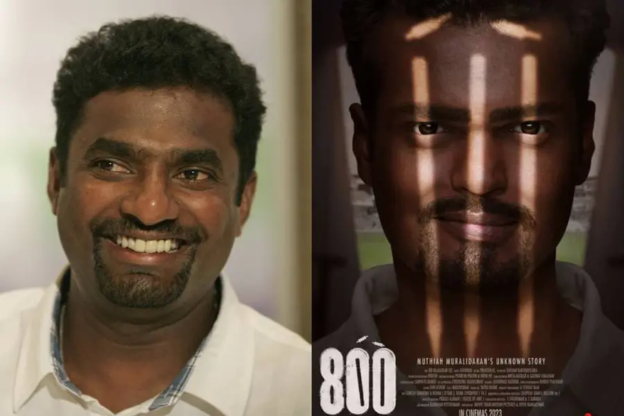 മുത്തയ്യ മുരളീധരനായി മധുർ മിട്ടൽ; '800' പോസ്റ്റർ