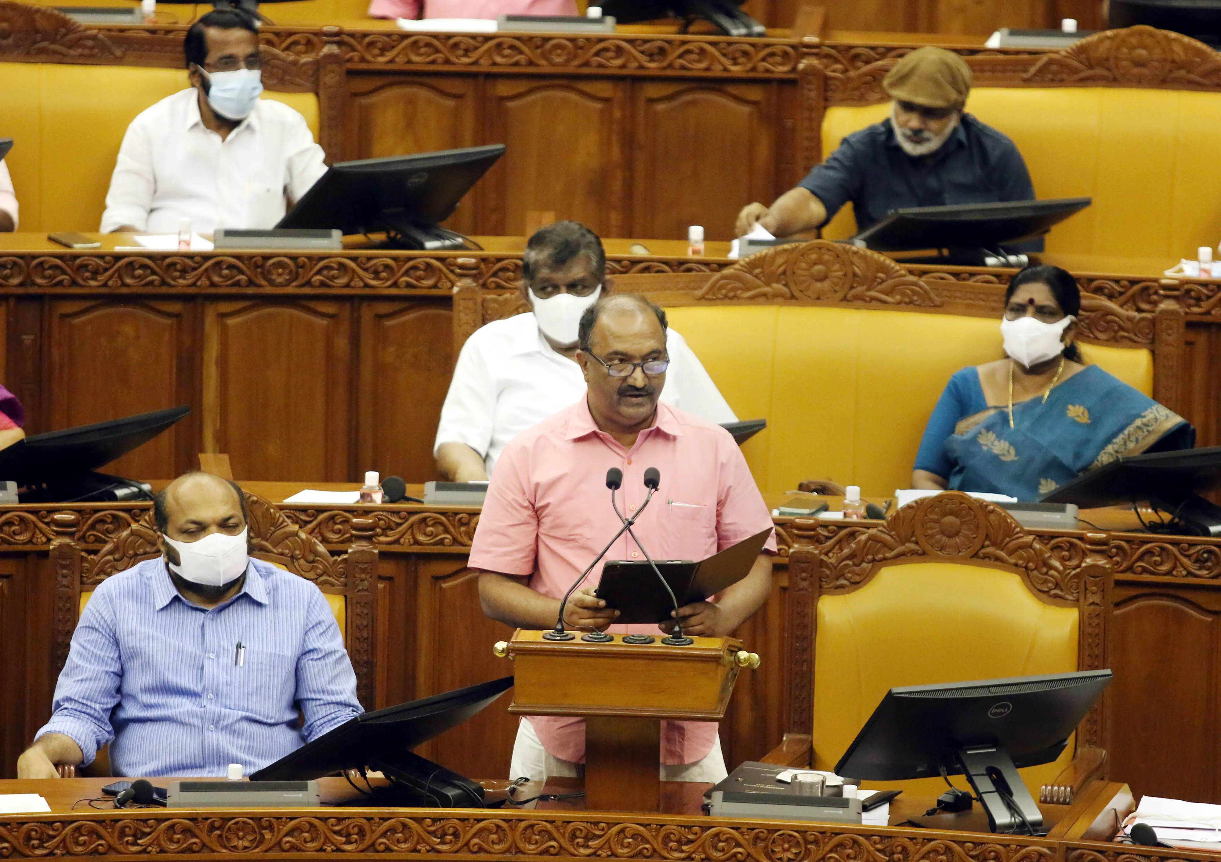 ധനമന്ത്രി കെ.എൻ. ബാലഗോപാൽ | Photo: PTI
