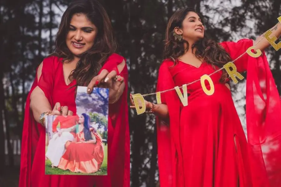'വിവാഹ മോചനം ഒരു വഴിത്തിരിവാണ്';ഭര്ത്താവിനൊപ്പമുള്ള ചിത്രം വലിച്ചുകീറി തമിഴ് നടിയുടെ ഫോട്ടോഷൂട്ട്