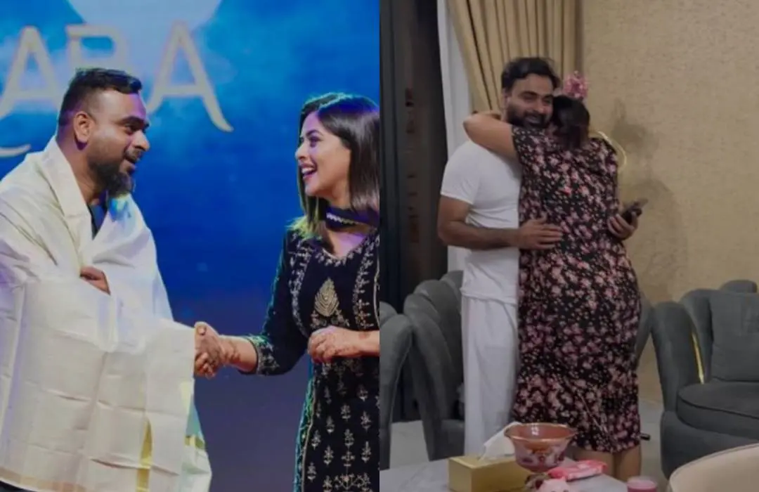 ഷംന കാസിം ഇന്‍സ്റ്റഗ്രാമില്‍ പങ്കുവെച്ച വീഡിയോയില്‍ നിന്ന്‌