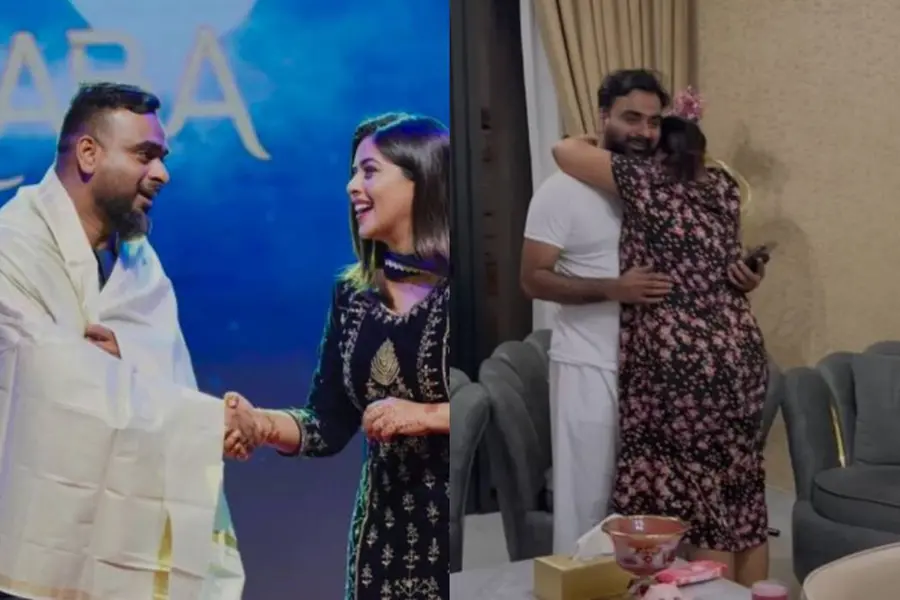 ഷാനിദിനെ ആദ്യമായി പരിചയപ്പെട്ട ദിവസം; സര്പ്രൈസ് സമ്മാനം നല്കി ഷംന