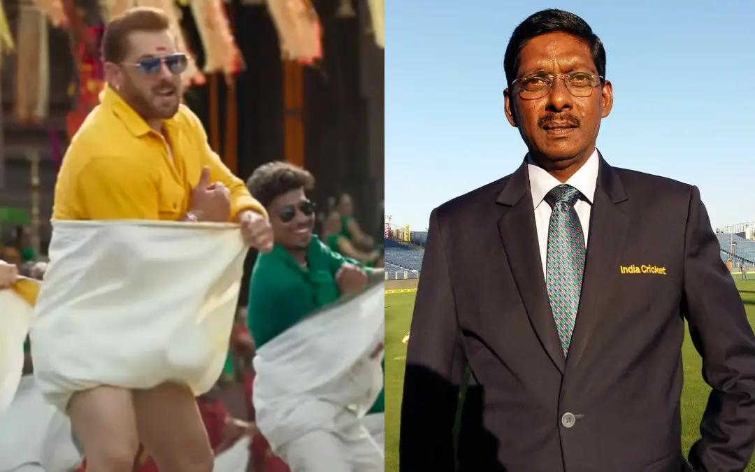 യെന്റമ്മാ എന്ന ഗാനരംഗത്തിൽ സൽമാൻ ഖാൻ, ലക്ഷ്മൺ ശിവരാമകൃഷ്ണൻ | ഫോട്ടോ: സ്ക്രീൻഗ്രാബ്, www.facebook.com/sivaramakrishnan.laxman