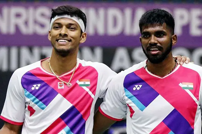 സ്വിസ് ഓപ്പണില് ചരിത്രമെഴുതി സാത്വിക്-ചിരാഗ് സഖ്യം; ഇന്ത്യയുടെ ആദ്യ ഡബിള്സ് കിരീടം