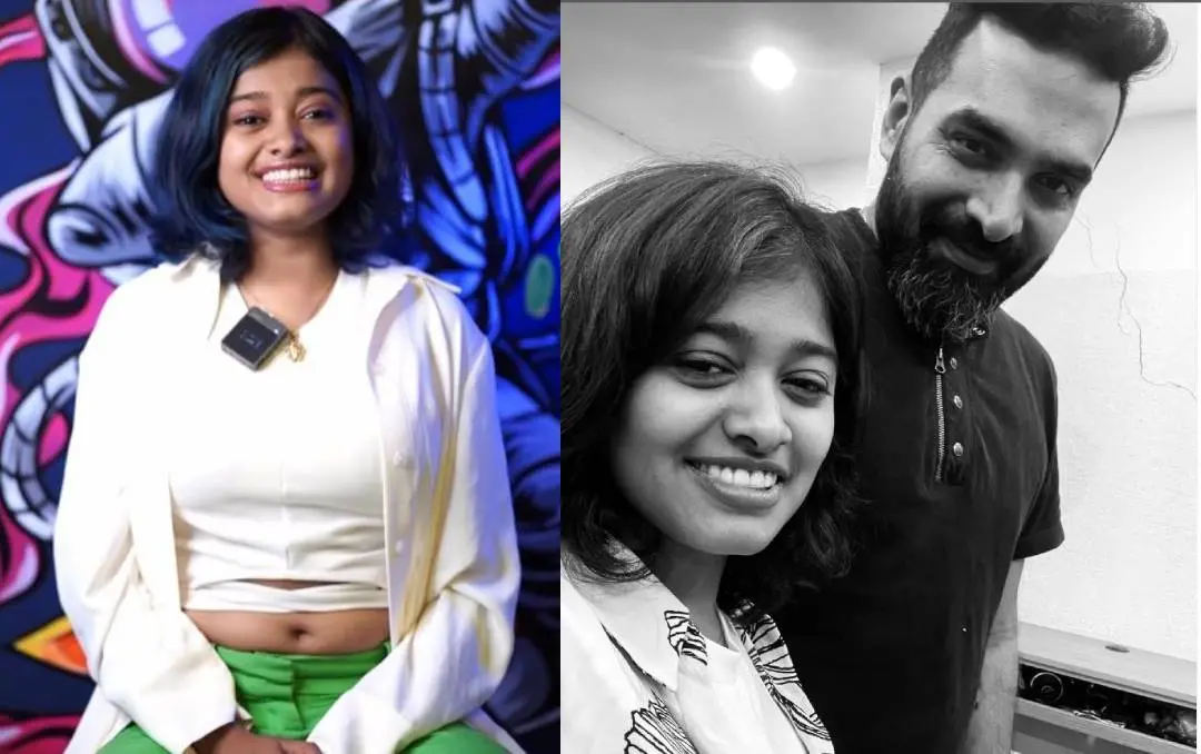 ഹനാന്/ ഹനാന് ഗോപീസുന്ദറിനൊപ്പം | Photo: instagram/ hanan