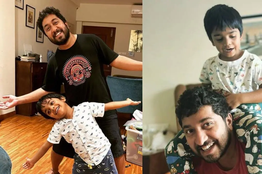 വിനീത് ശ്രീനിവാസന് മകനൊപ്പം | Photo: instagram/ vineeth sreenivasan