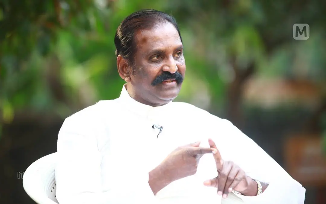 വൈരമുത്തു | ഫോട്ടോ: ബി. സതീഷ് കുമാർ \ മാതൃഭൂമി